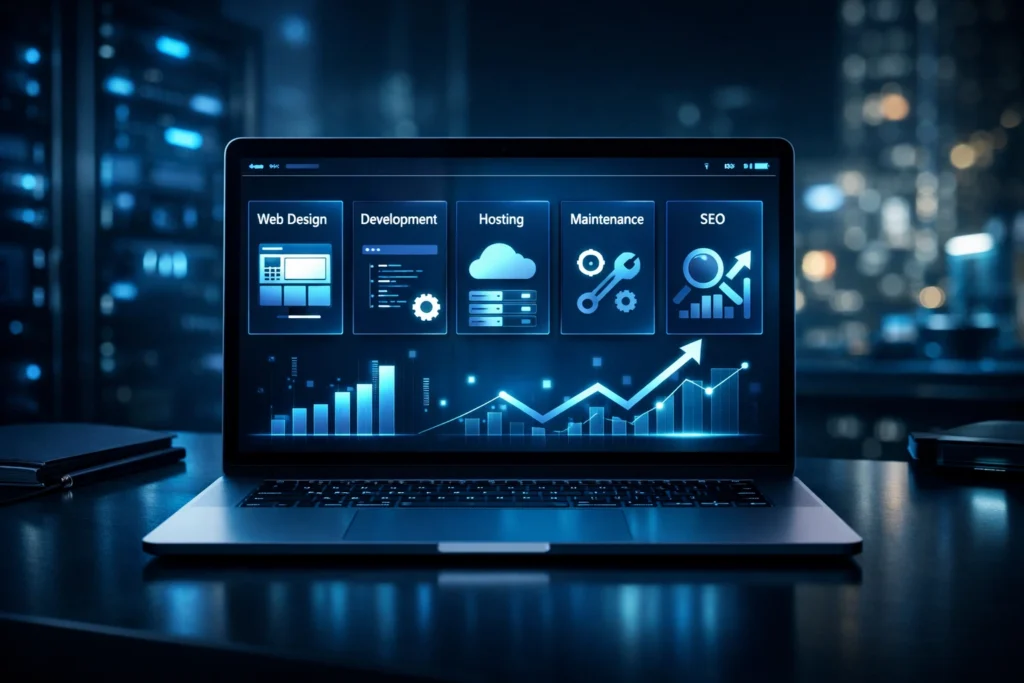 webentwicklung-prozess-laptop