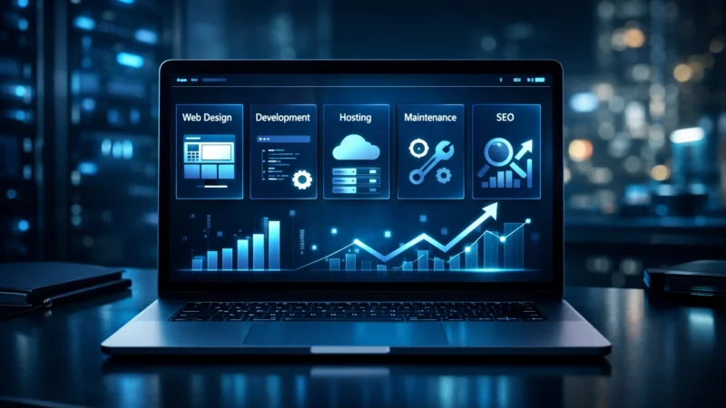 webentwicklung-prozess-laptop