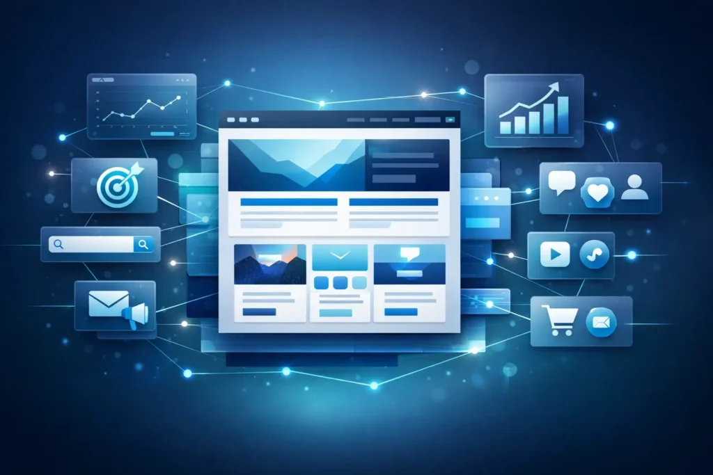 strategische Website